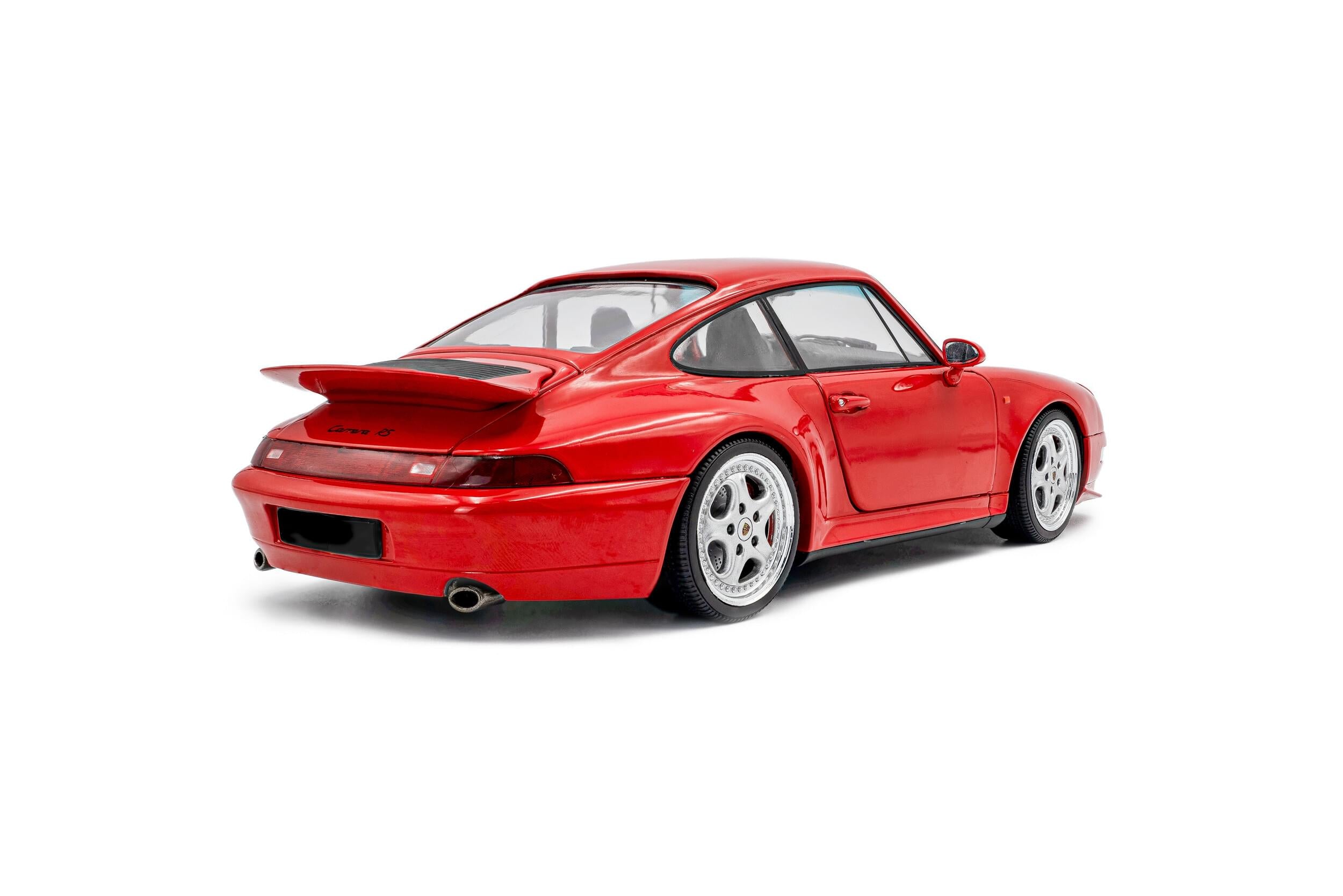 Solido S1810104 Voiture miniature collection 1/18 Porsche 911 (993) Carrera RS – Indischrot – 1997