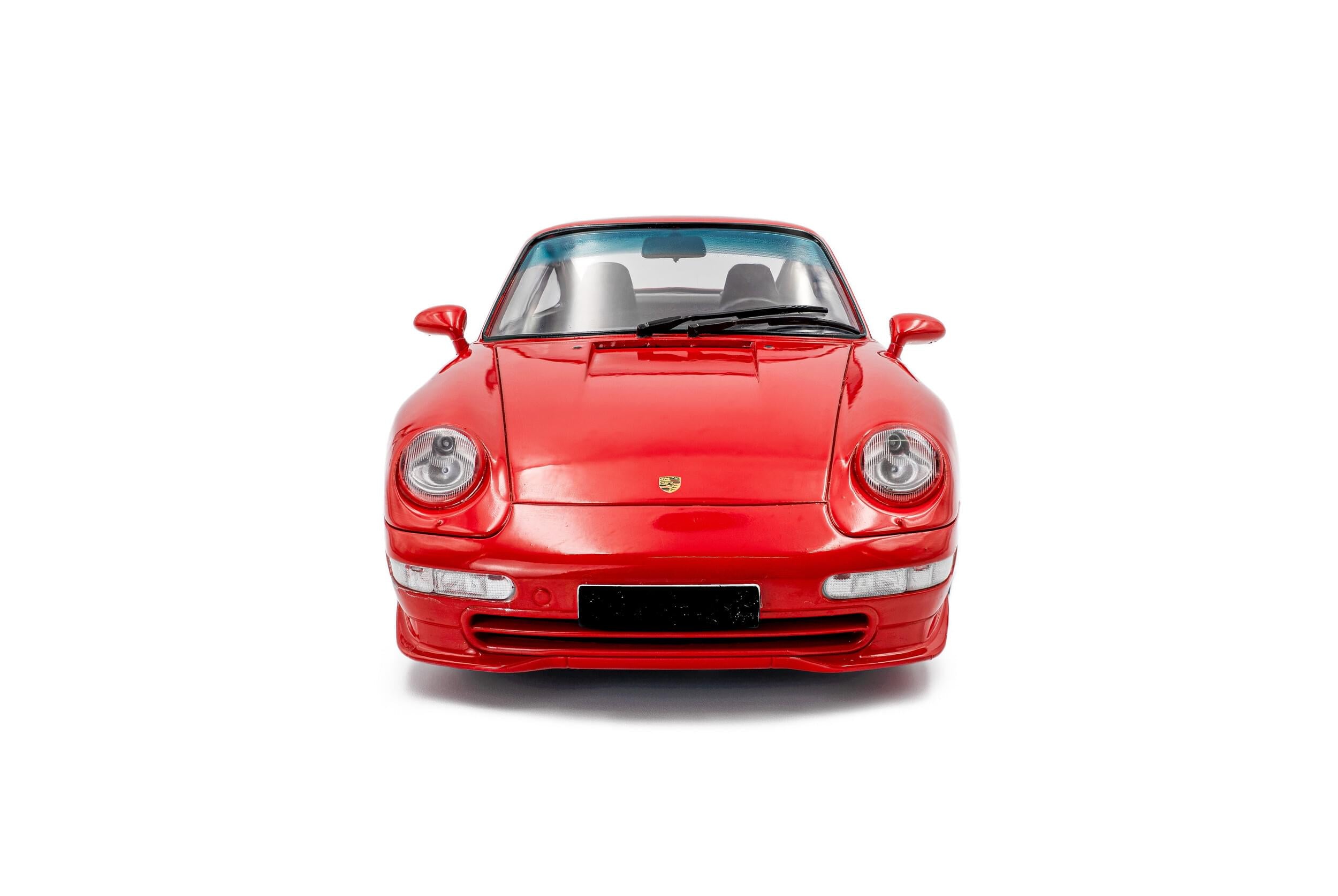 Solido S1810104 Voiture miniature collection 1/18 Porsche 911 (993) Carrera RS – Indischrot – 1997