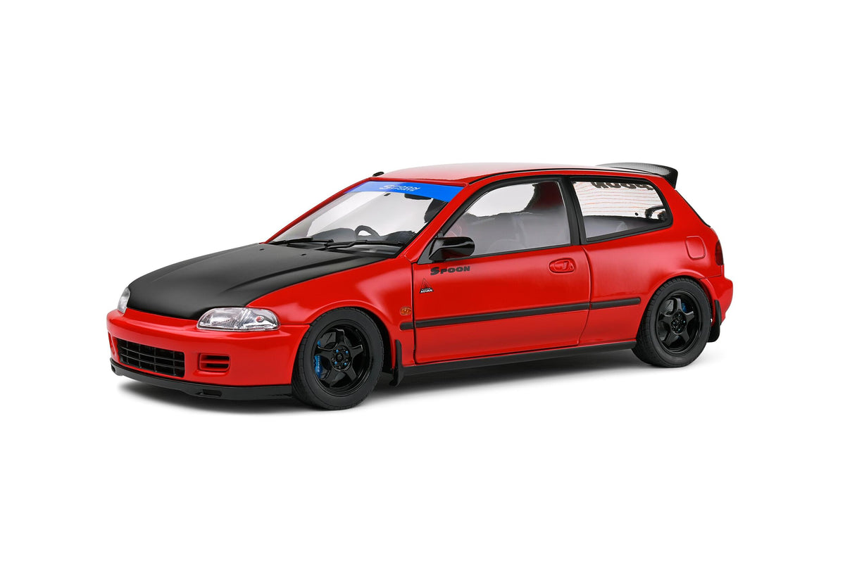 Solido S1810403 Voiture miniature collection 1/18 Honda Civic (EG6) Spoon Version 1991 - Breizh Modélisme.
