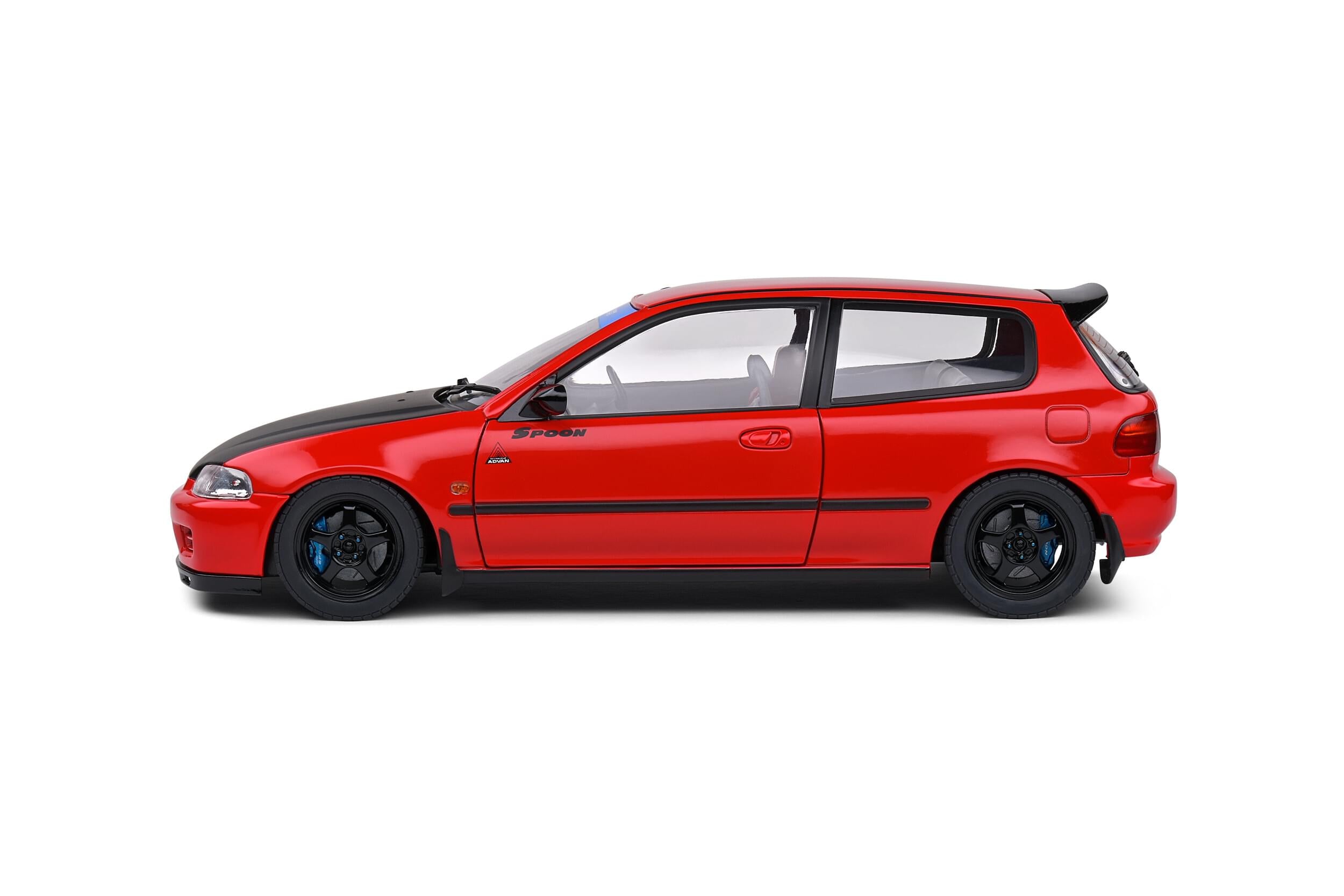 Solido S1810403 Voiture miniature collection 1/18 Honda Civic (EG6) Spoon Version 1991 - Breizh Modélisme.