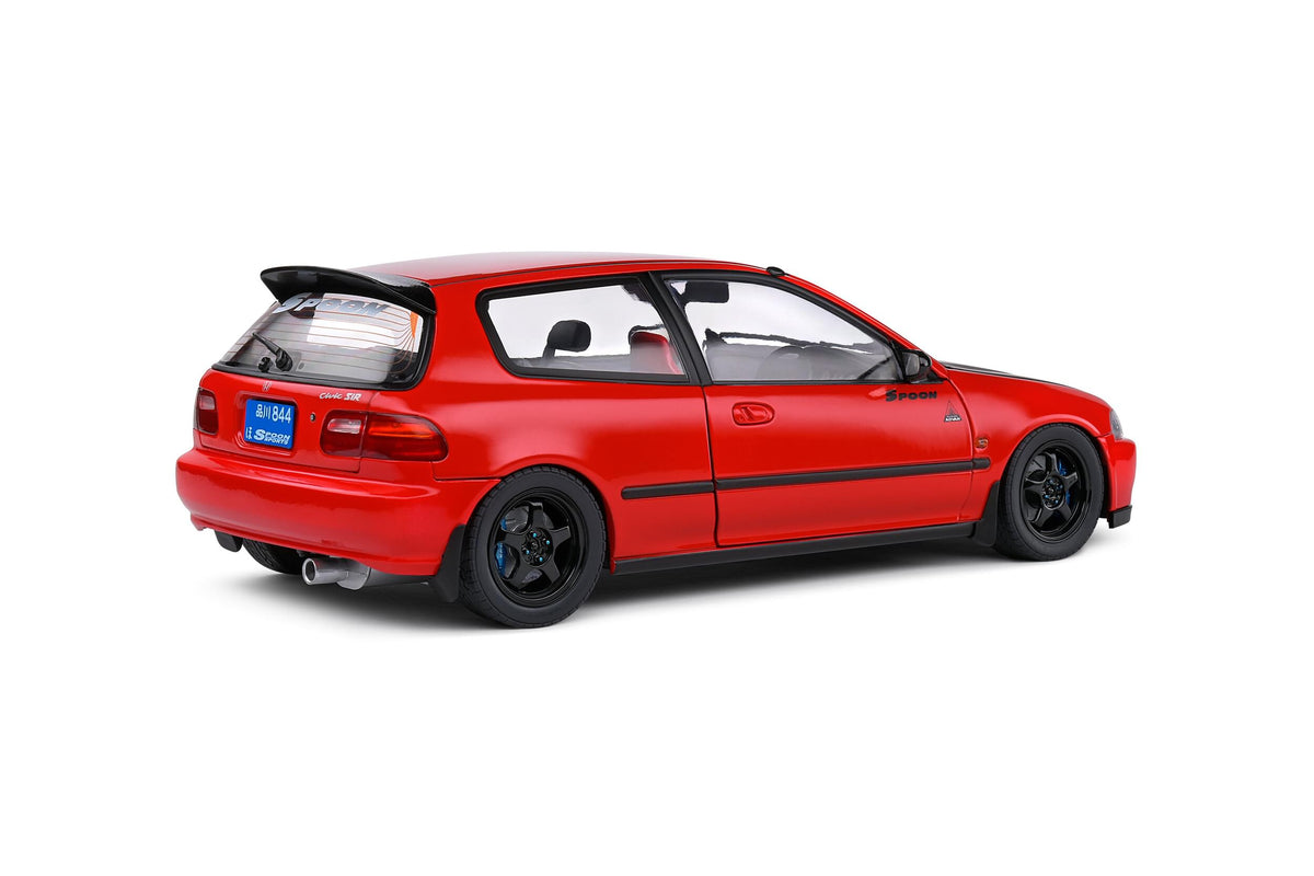 Solido S1810403 Voiture miniature collection 1/18 Honda Civic (EG6) Spoon Version 1991 - Breizh Modélisme.