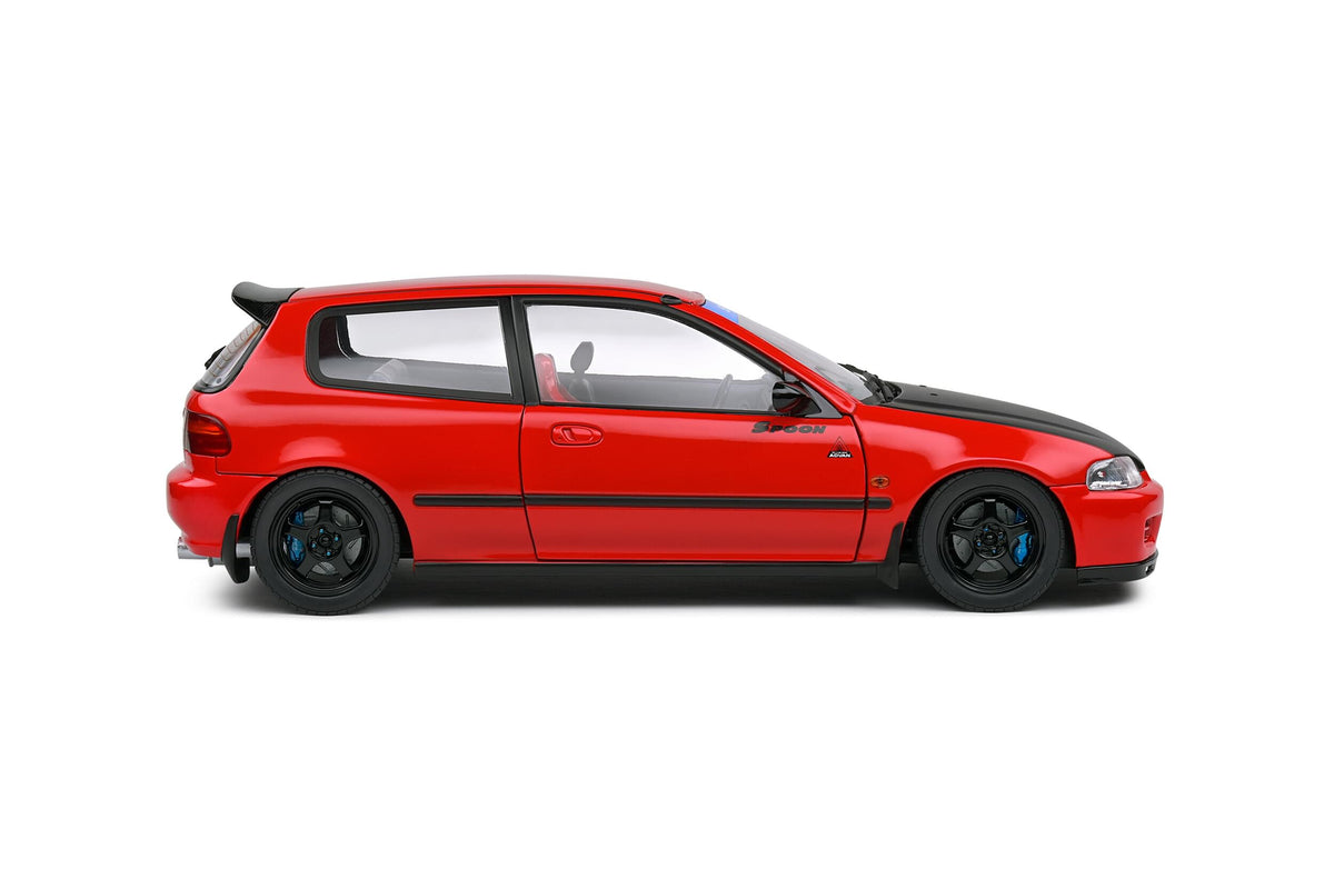 Solido S1810403 Voiture miniature collection 1/18 Honda Civic (EG6) Spoon Version 1991 - Breizh Modélisme.