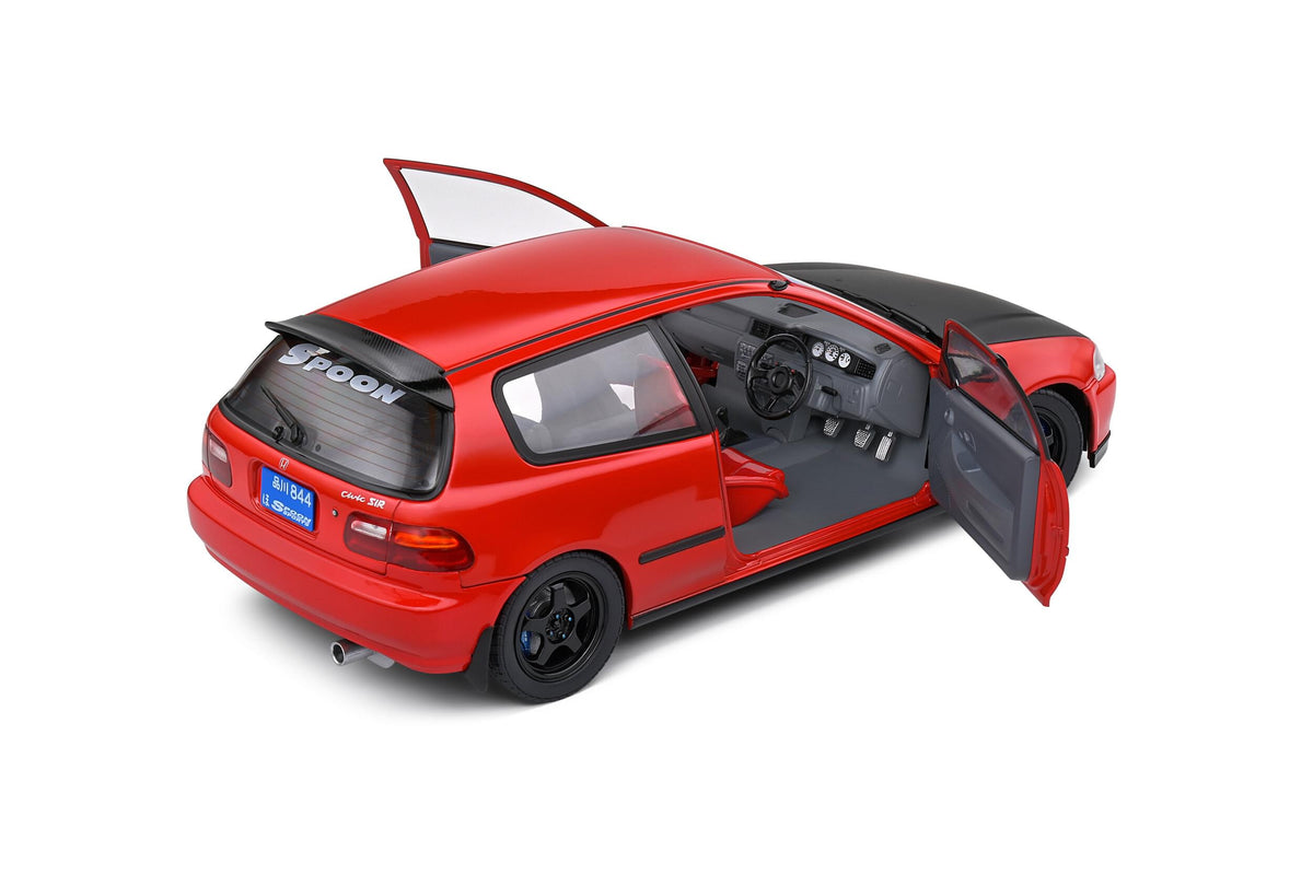 Solido S1810403 Voiture miniature collection 1/18 Honda Civic (EG6) Spoon Version 1991 - Breizh Modélisme.