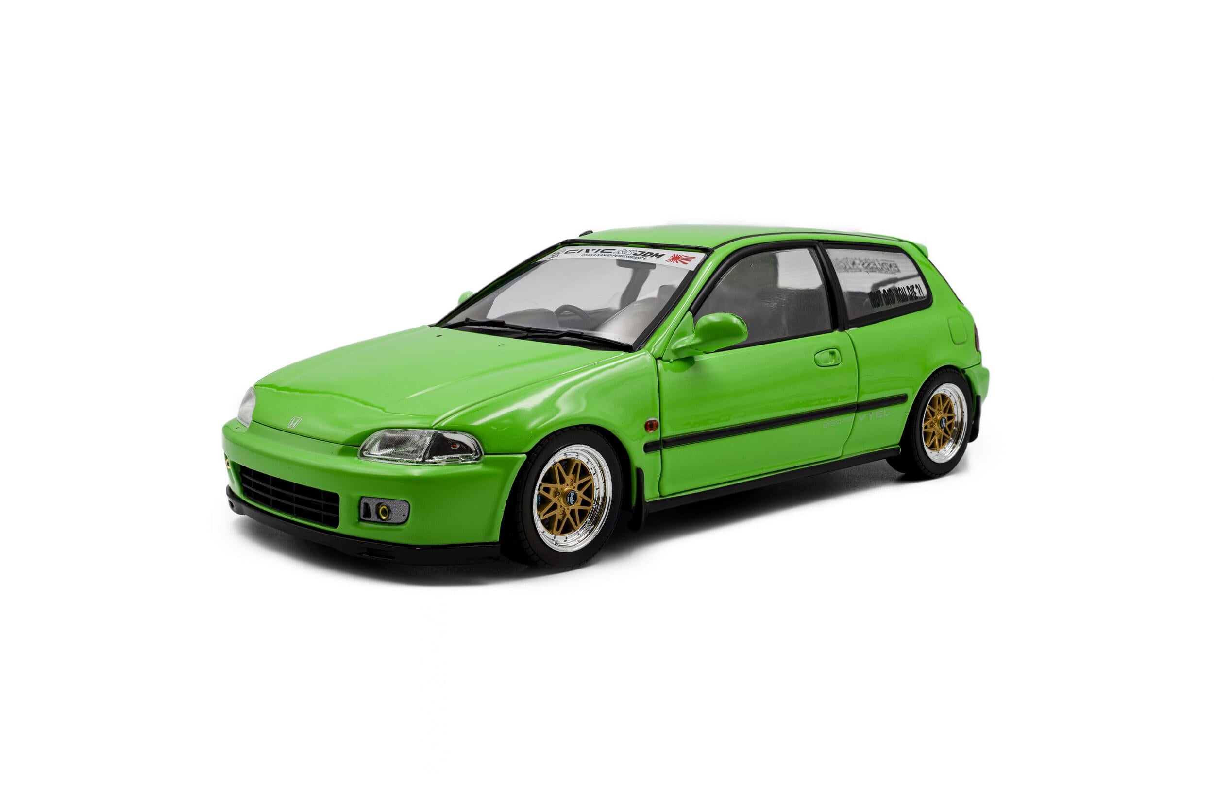 Solido S1810408 miniature collection 1/18 Honda Civic (EG6) Solido Works Neon vert 1991