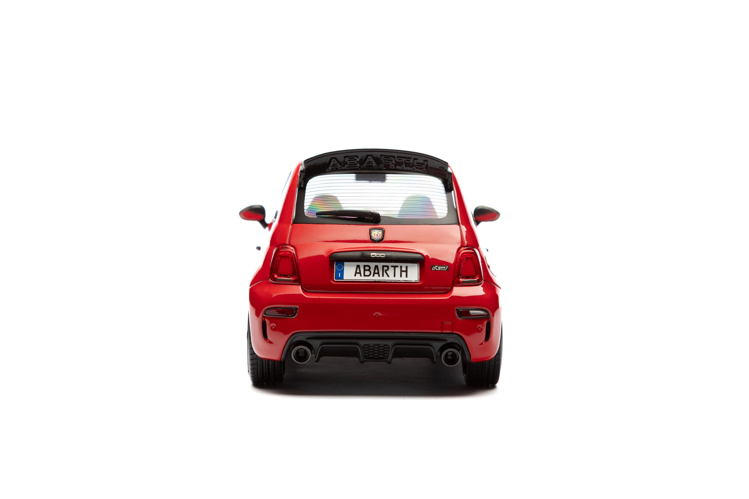 Solido S1811304 Voiture miniature collection 1/18 Fiat F595 Abarth rouge 2023 - Breizh Modélisme.
