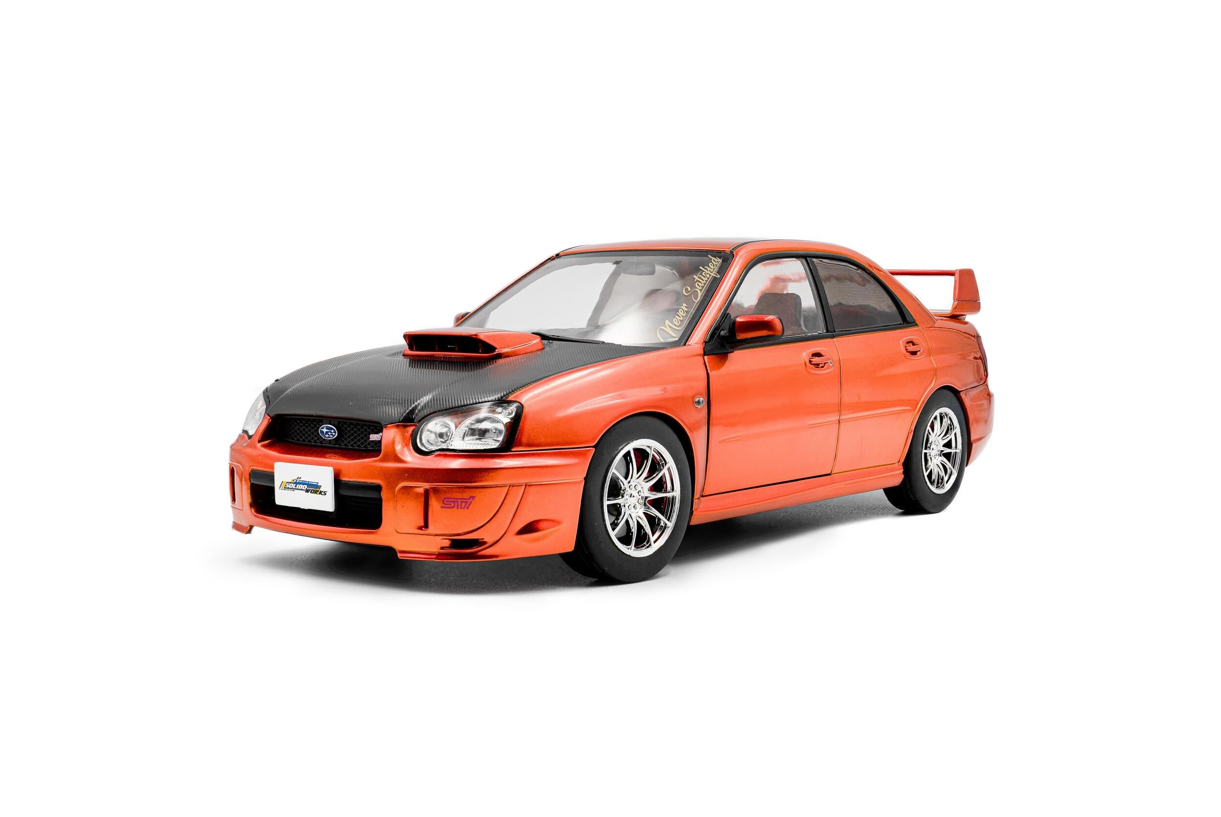 Solido S1812304 miniature collection 1/18 Subaru Impreza WRX STI orange metallic 2003
