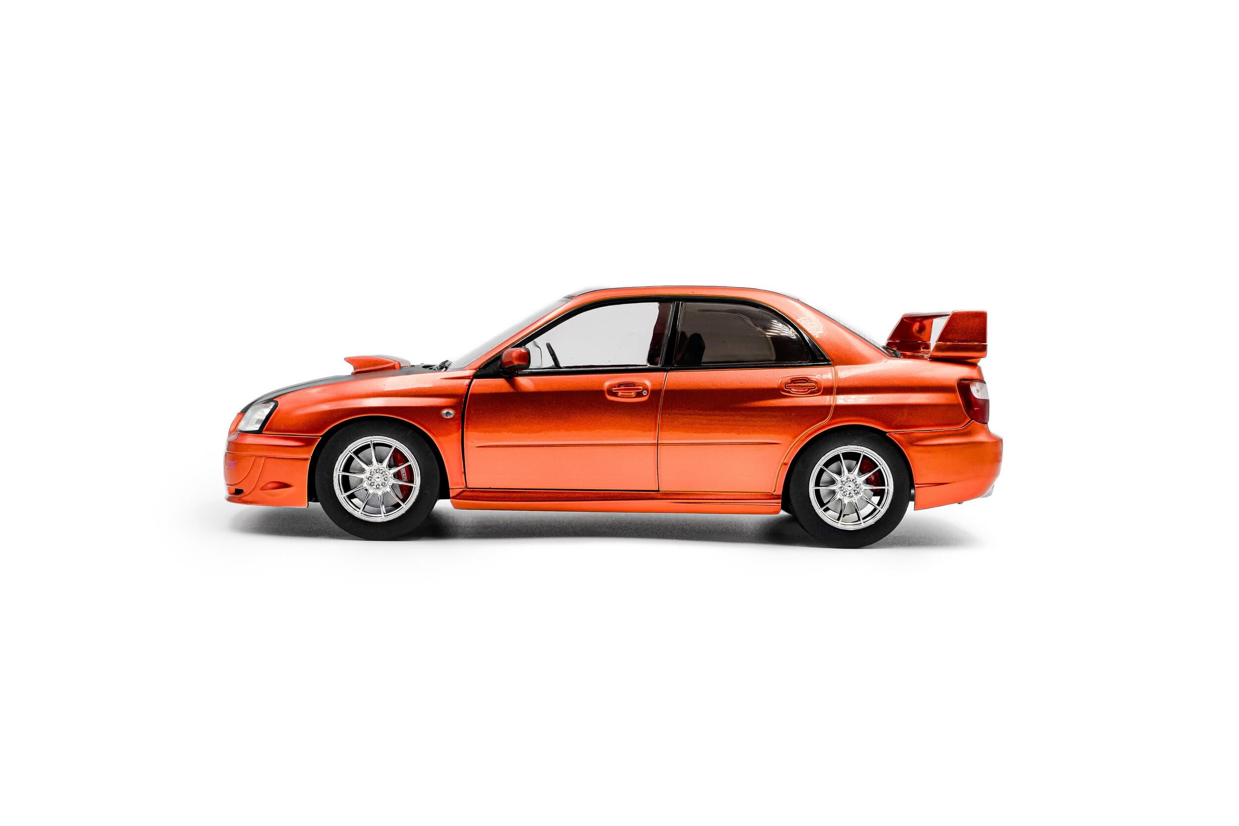 Solido S1812304 miniature collection 1/18 Subaru Impreza WRX STI orange metallic 2003