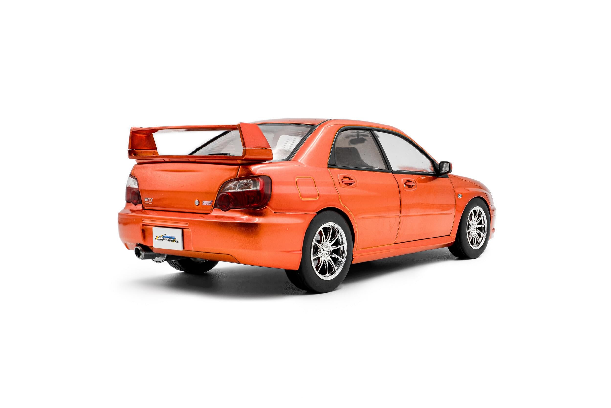 Solido S1812304 miniature collection 1/18 Subaru Impreza WRX STI orange metallic 2003