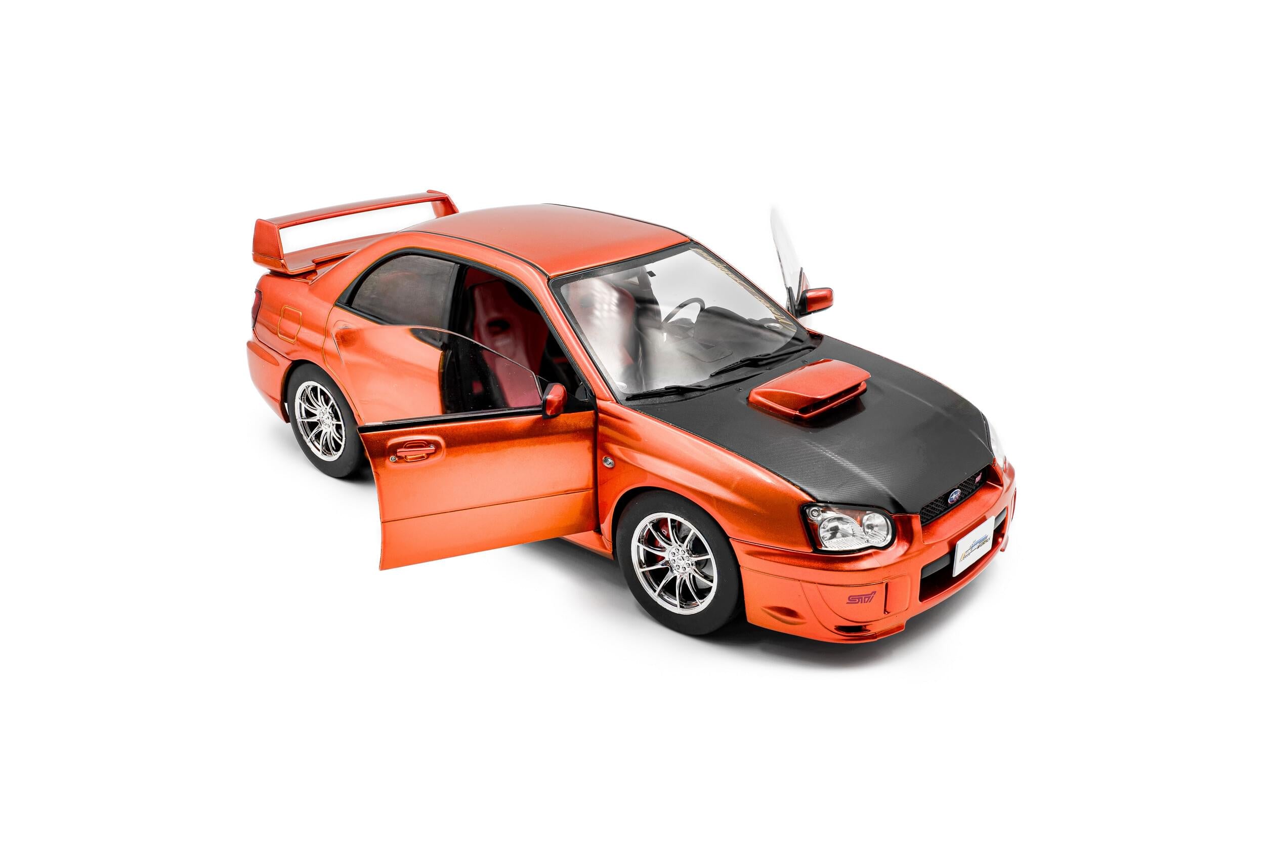 Solido S1812304 miniature collection 1/18 Subaru Impreza WRX STI orange metallic 2003