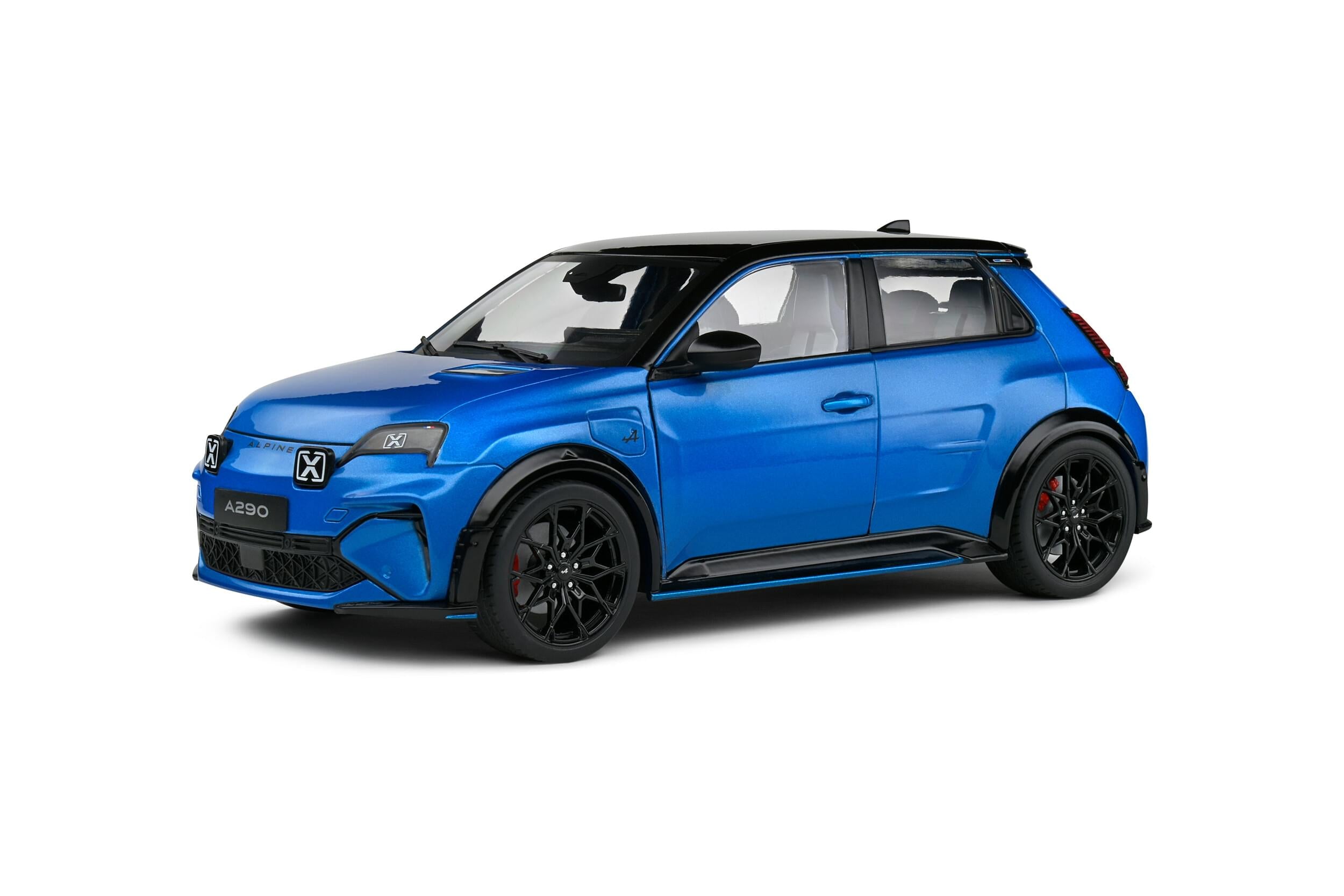 Solido S1812601 Voiture miniature collection 1/18 Alpine A290 GTS – Bleu Alpine – 2024