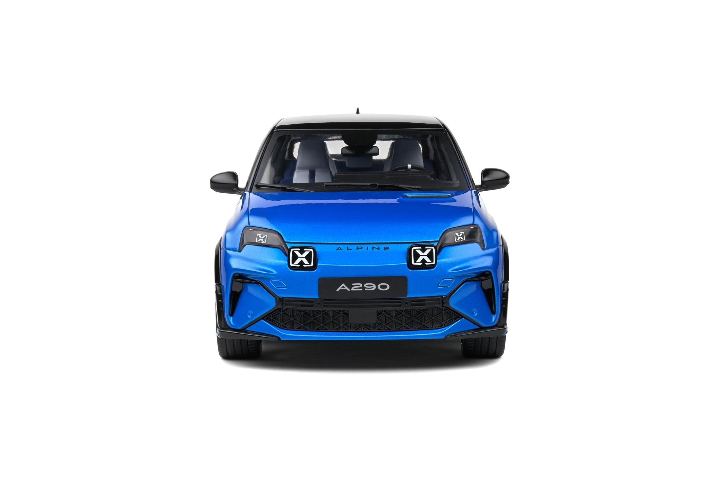 Solido S1812601 Voiture miniature collection 1/18 Alpine A290 GTS – Bleu Alpine – 2024