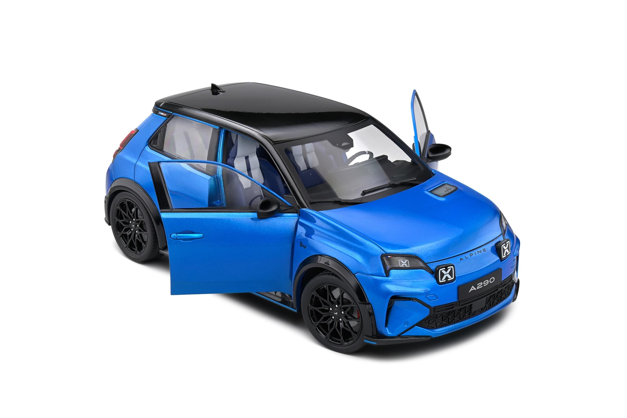 Solido S1812601 Voiture miniature collection 1/18 Alpine A290 GTS – Bleu Alpine – 2024