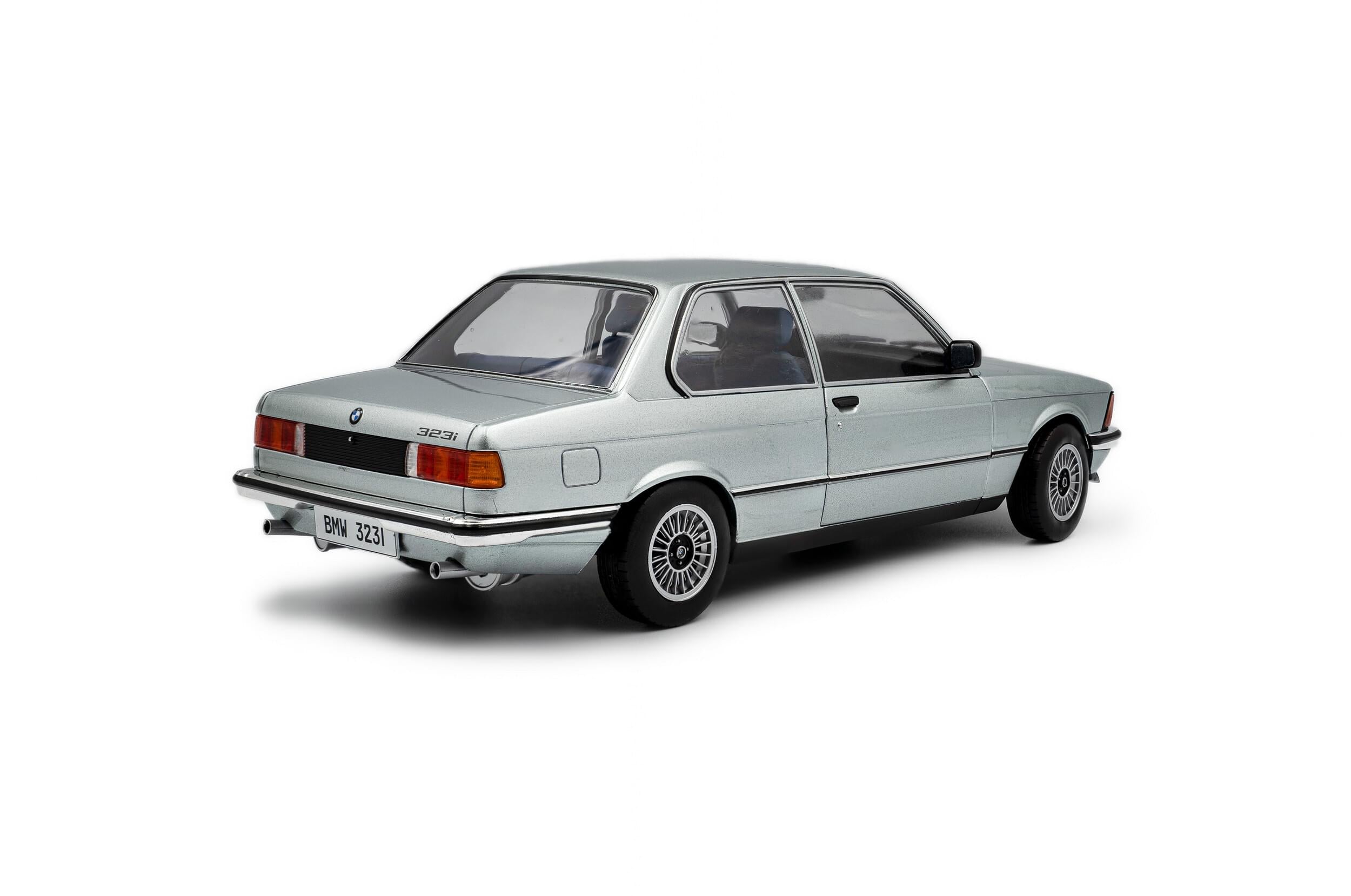 Solido S1812801 Voiture miniature collection 1/18 BMW E21 323i – Saphirblau Metallic – 1980