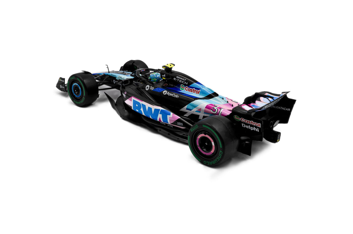 Solido S1814004 Voiture miniature collection 1/18 Alpine A524 Brazilian GP – 2024 – E.OCON