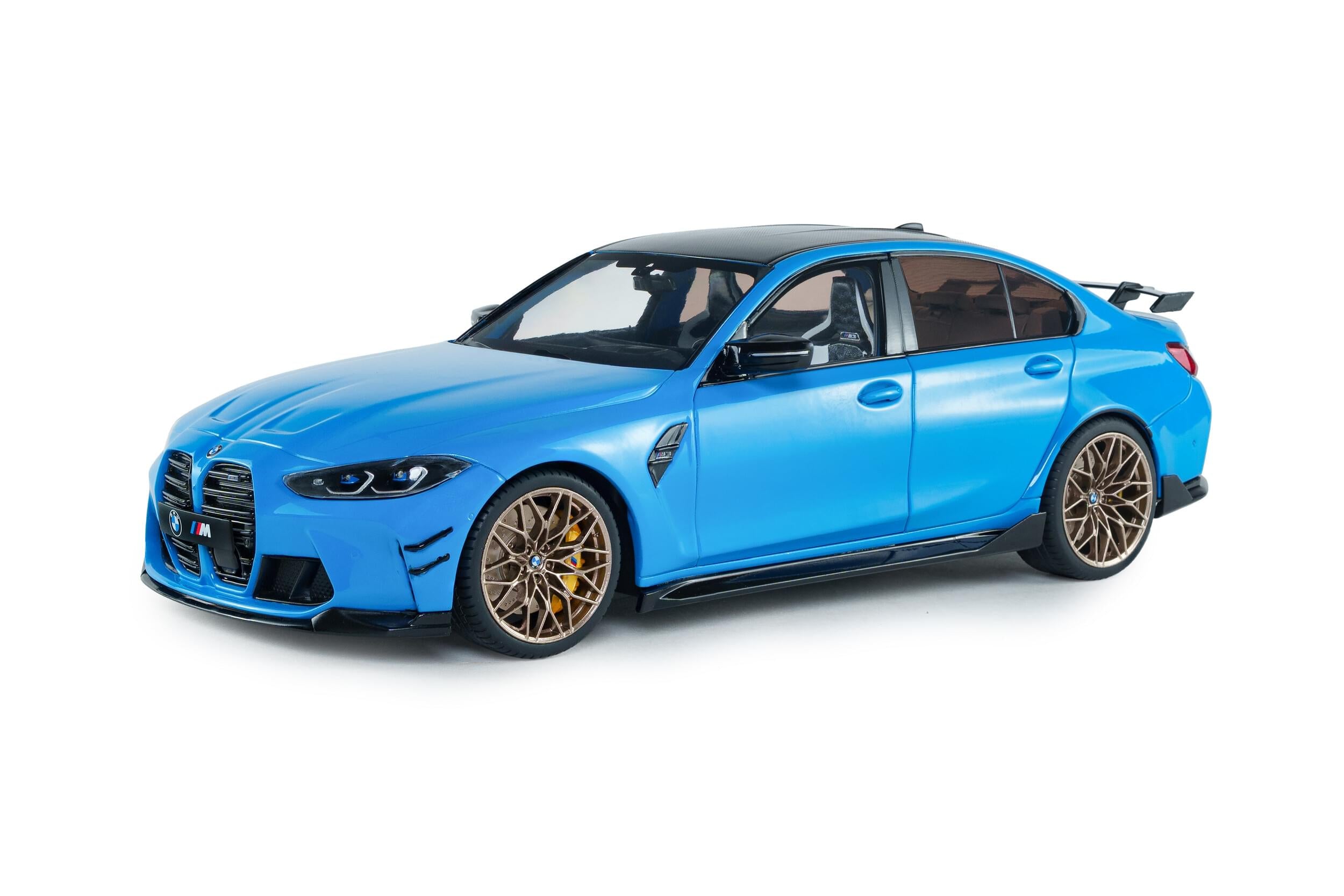 Solido S1814303 miniature collection 1/18 BMW M3 Performance 2024 Daytona Beach bleu