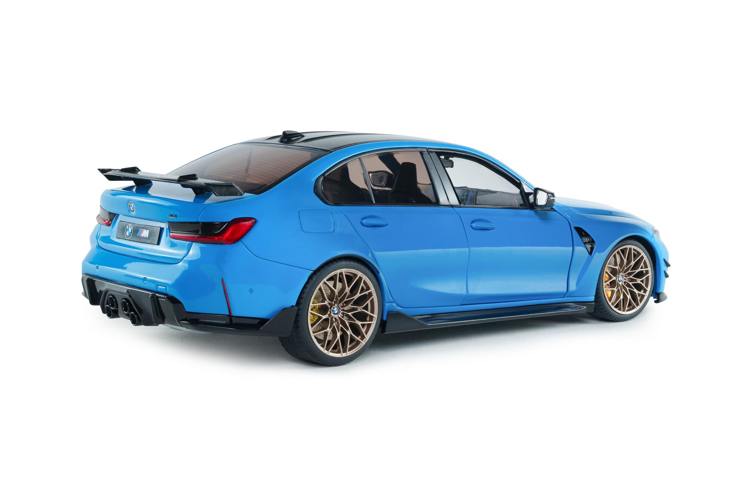 Solido S1814303 miniature collection 1/18 BMW M3 Performance 2024 Daytona Beach bleu