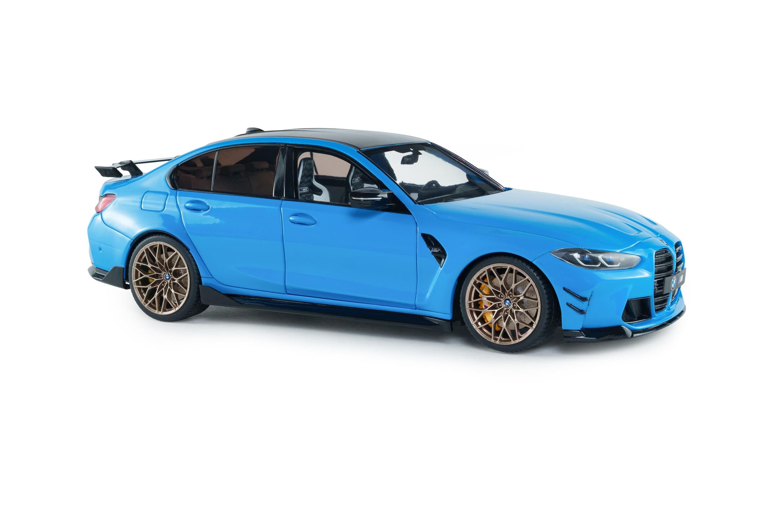 Solido S1814303 miniature collection 1/18 BMW M3 Performance 2024 Daytona Beach bleu