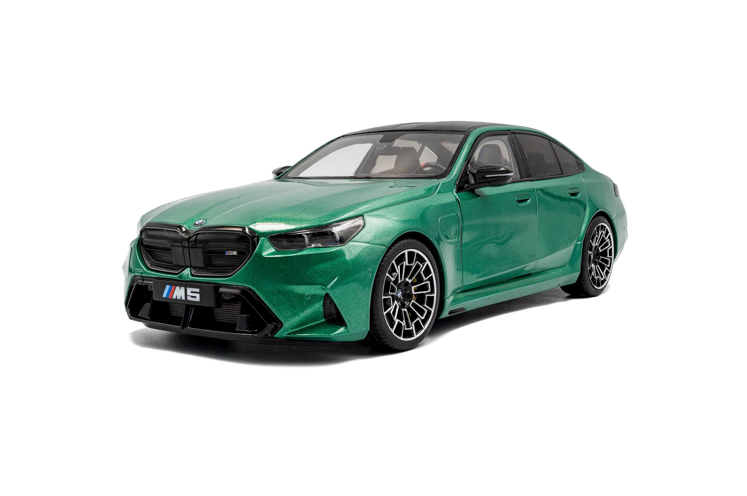Solido S1814701 Voiture miniature collection 1/18 BMW M5 – M Isle of Man Green Metallic – 2025