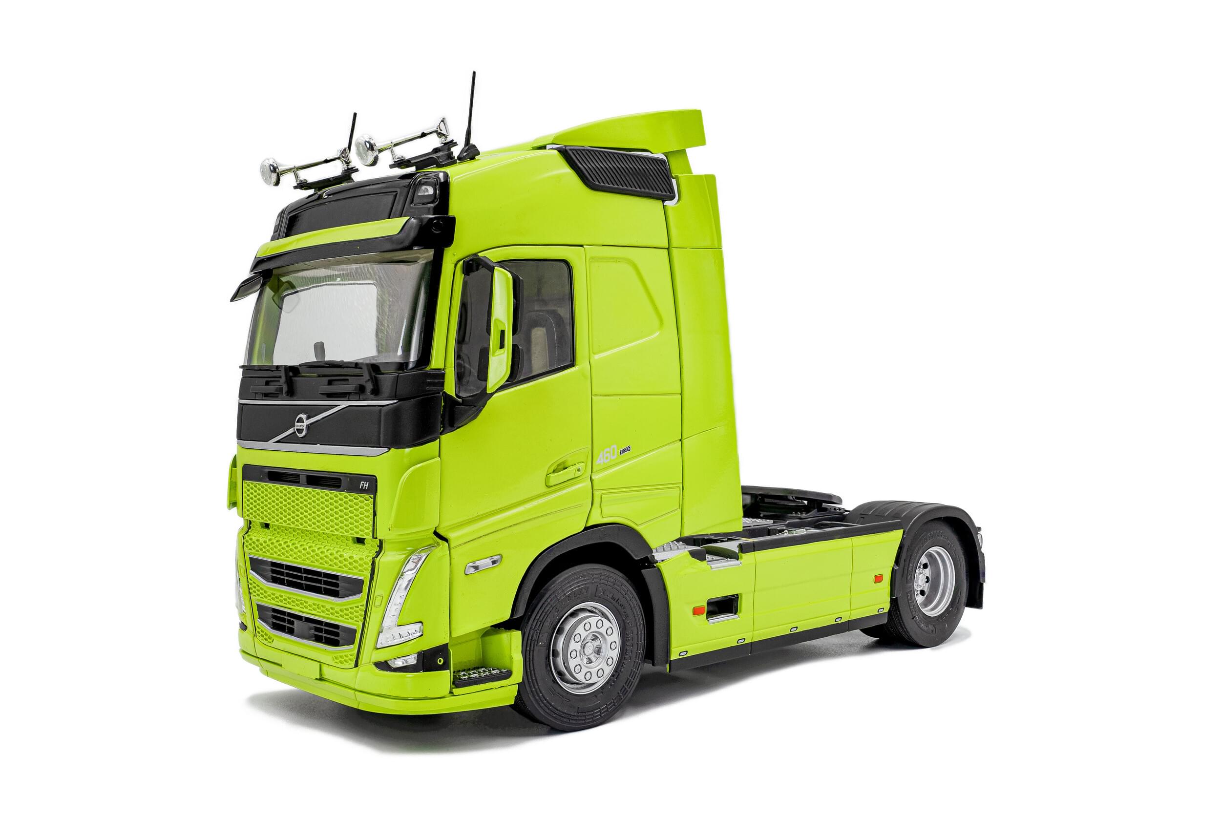 Solido S2400107 Voiture miniature collection 1/24 Volvo FH Globetrotter XL Neon vert 2023