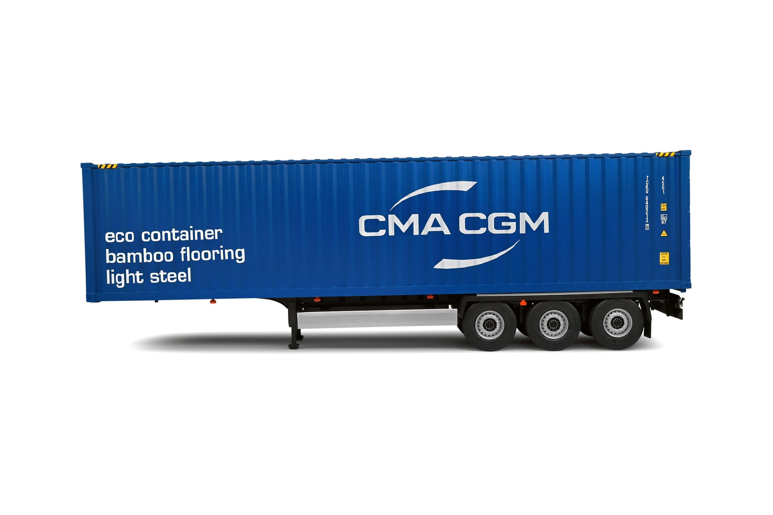 Solido S2400507 collection 1/24 Remorque conteneur 2024 - Breizh Modélisme.