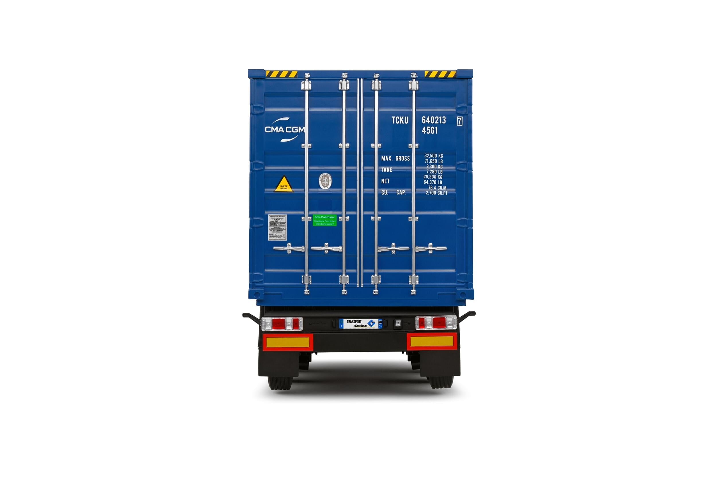 Solido S2400507 collection 1/24 Remorque conteneur 2024 - Breizh Modélisme.
