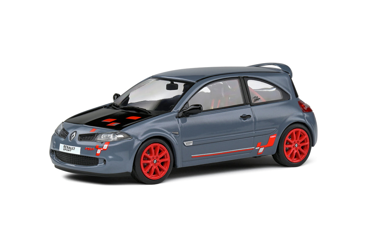 Voiture miniature 1/43 Renault Megane 2 R26-R Gris pierre de lune Solido S4310203