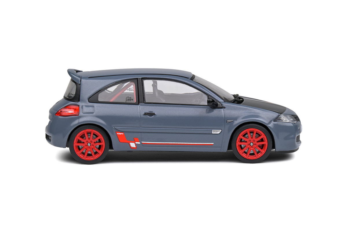 Voiture miniature 1/43 Renault Megane 2 R26-R Gris pierre de lune Solido S4310203