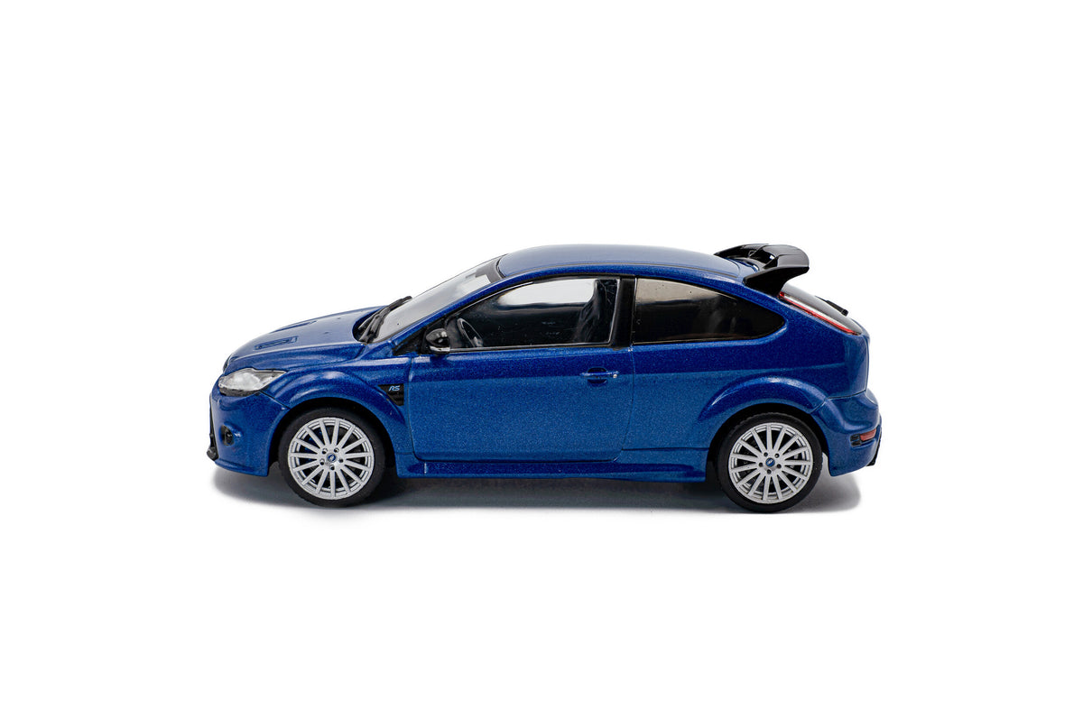 Voiture miniature 1/43 Ford Focus MKII RS Indianopolis bleu 2010 Solido S4314902 - Breizh Modélisme.