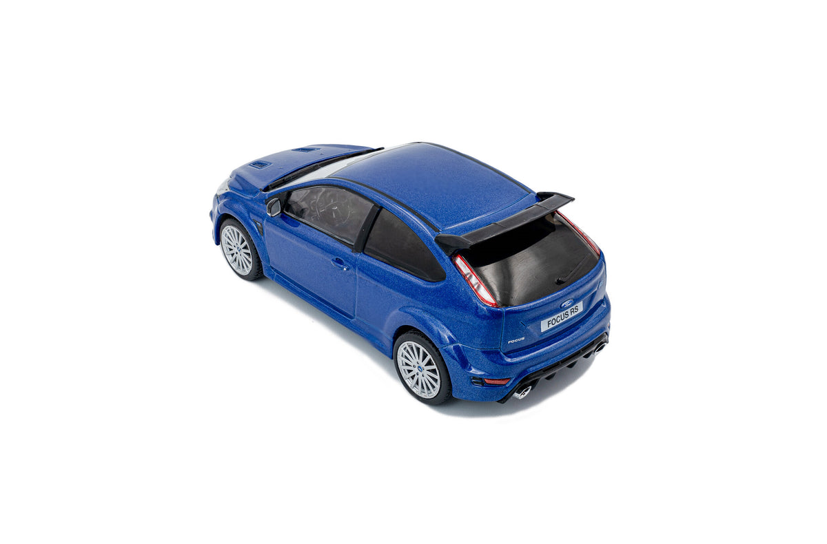Voiture miniature 1/43 Ford Focus MKII RS Indianopolis bleu 2010 Solido S4314902 - Breizh Modélisme.