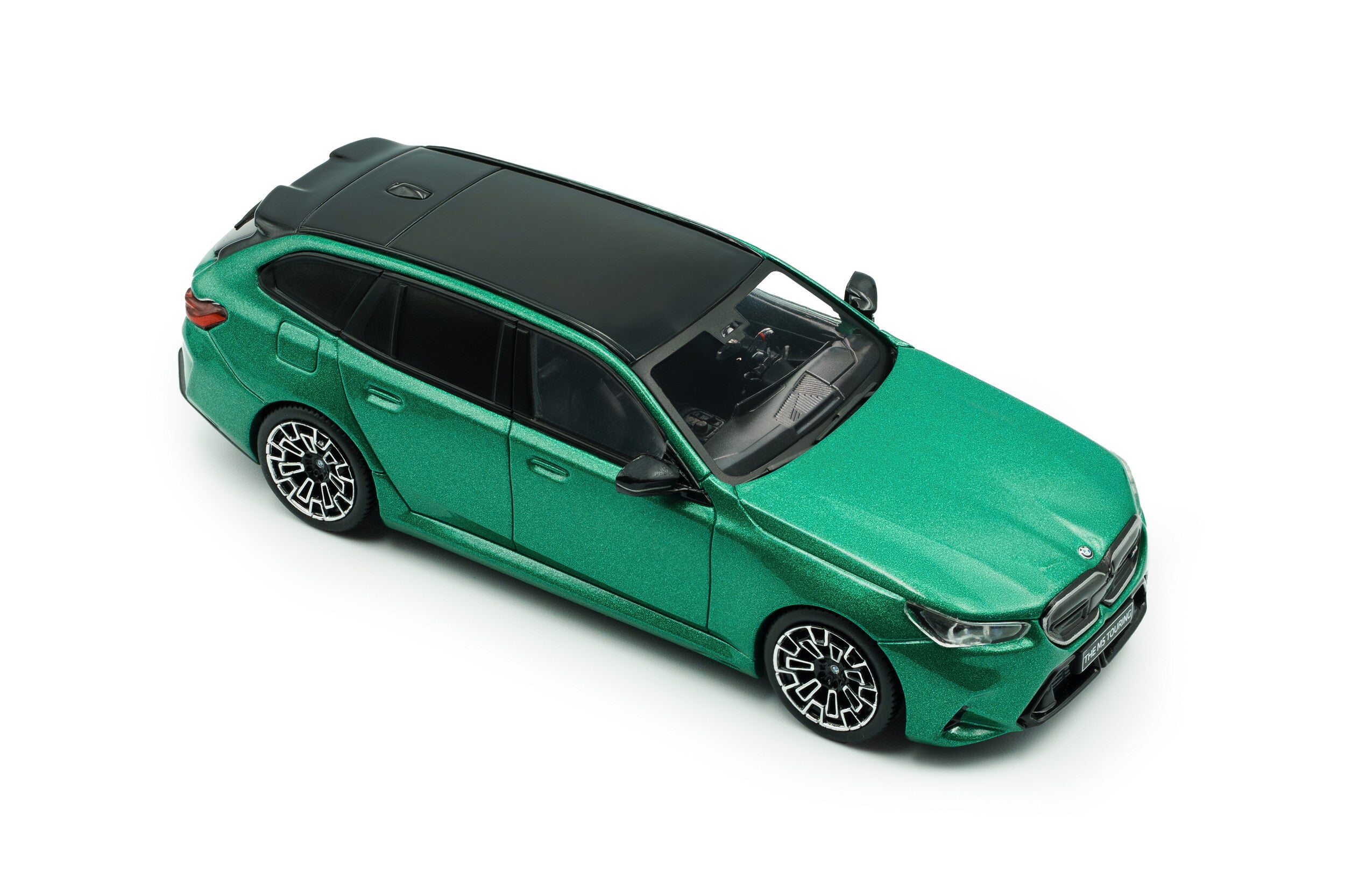 Voiture miniature 1/43 BMW M5 Touring 2024 Green Solido S4317503