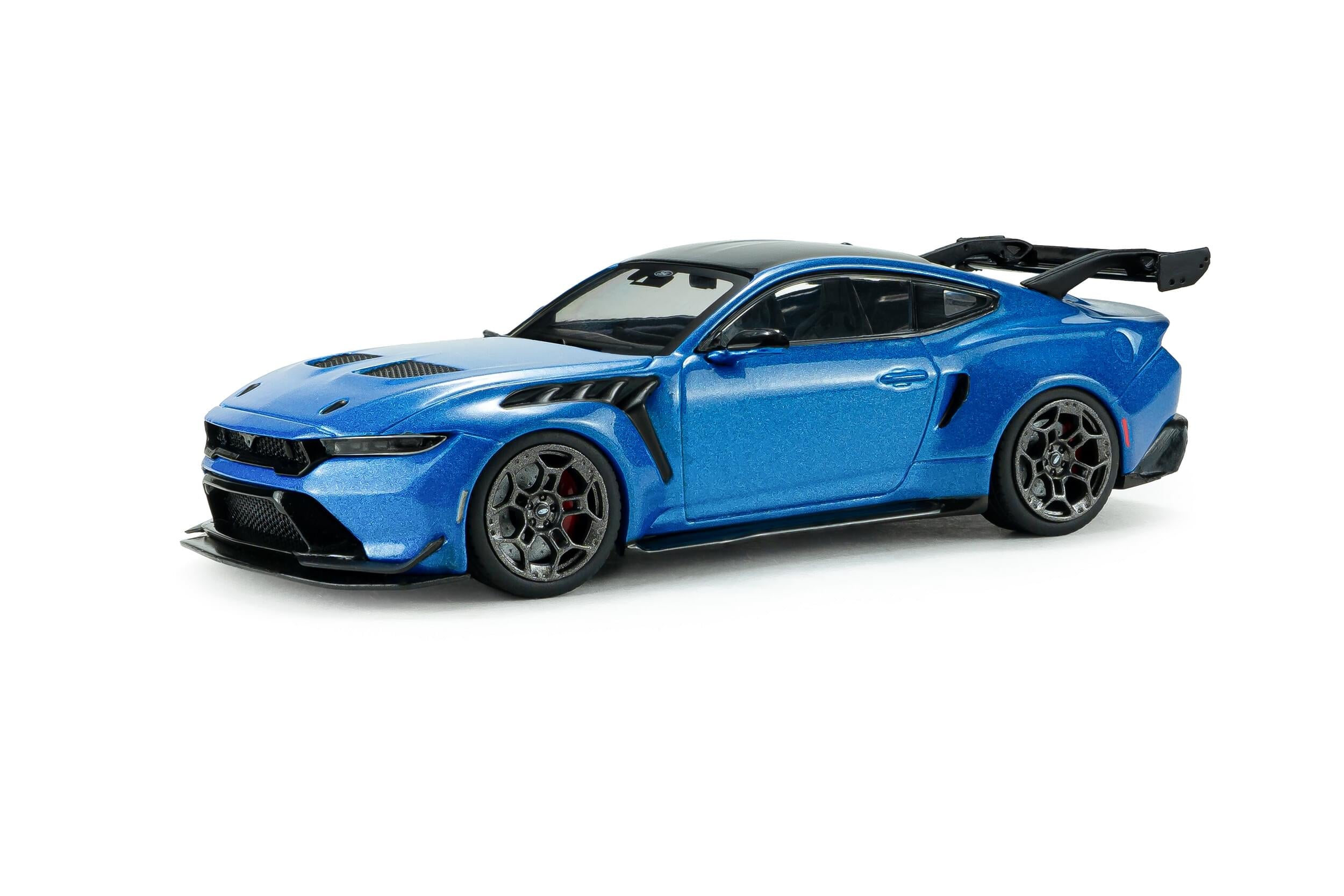 Voiture miniature 1/43 Ford Mustang GTD 2025 Blue Solido S4318301