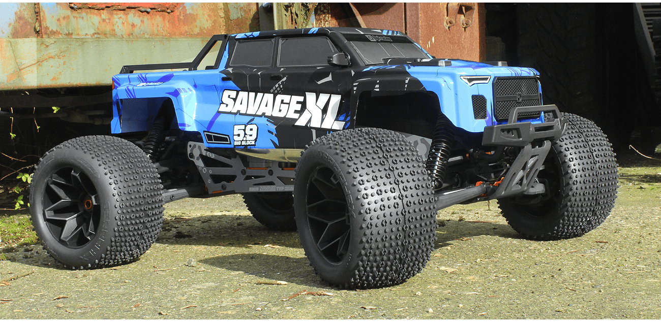 Monster truck HPI Savage XL 5.9 GTXL-6 RTR 1/8 Nitro bleu 160586