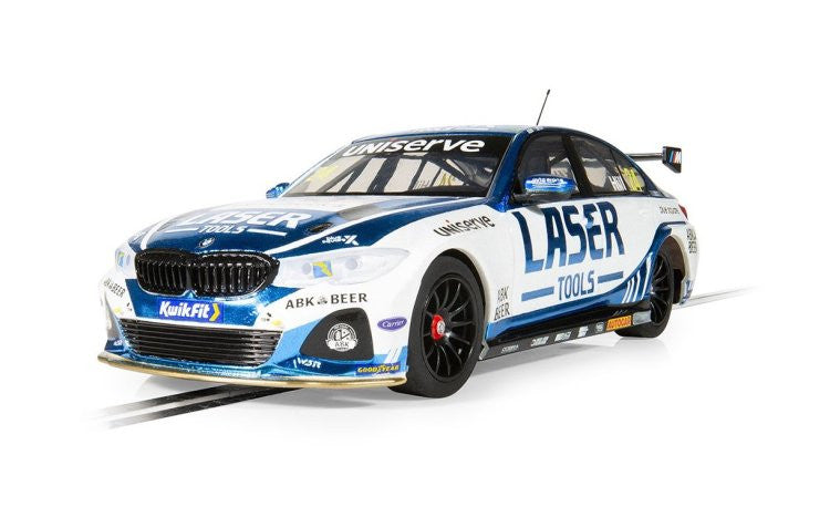 Scalextric C4526 BMW 330e NGTC - Laser Tools - Jake Hill 2023 - Breizh Modélisme.