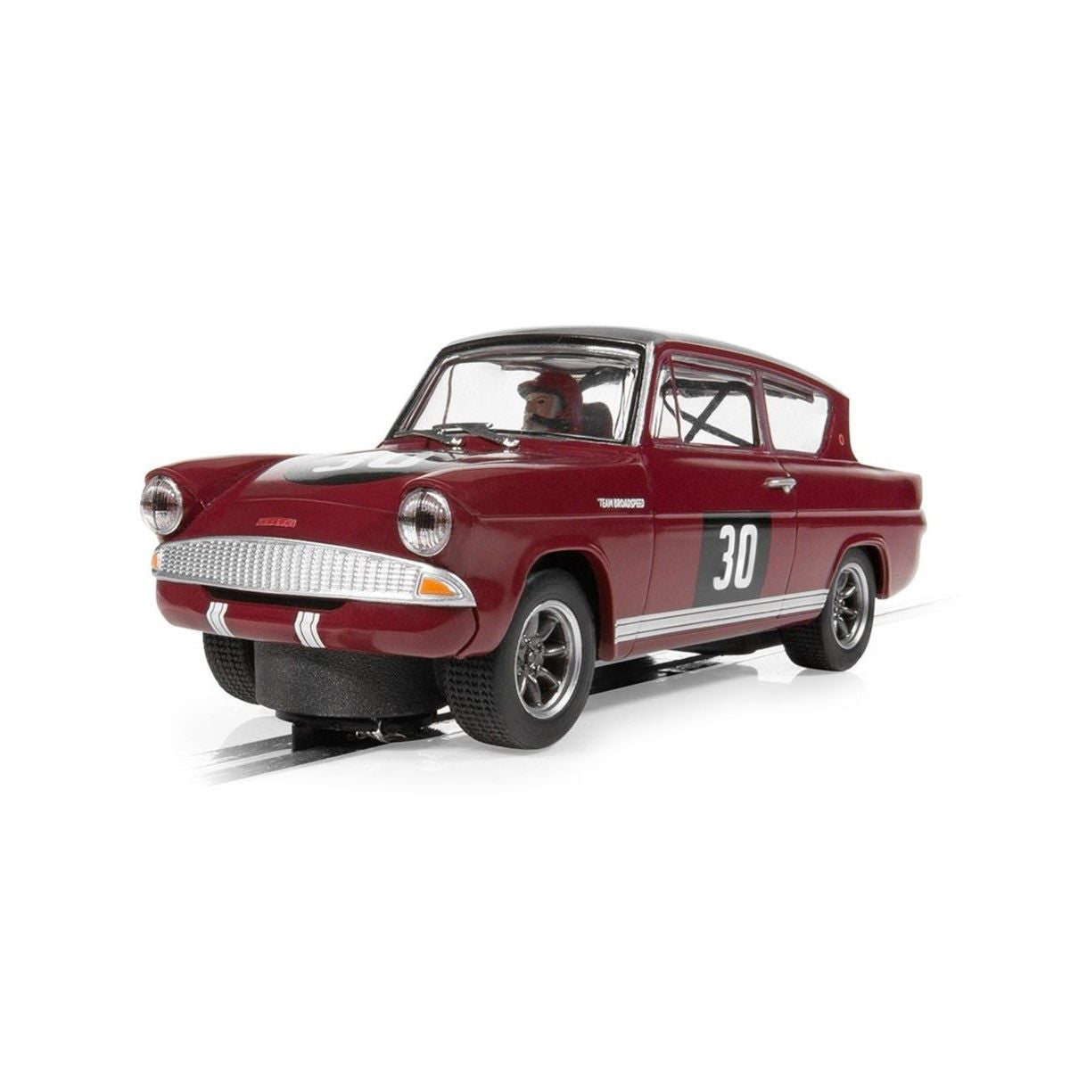 Scalextric C4546 Ford Anglia 105E - Broadspeed - Breizh Modélisme.