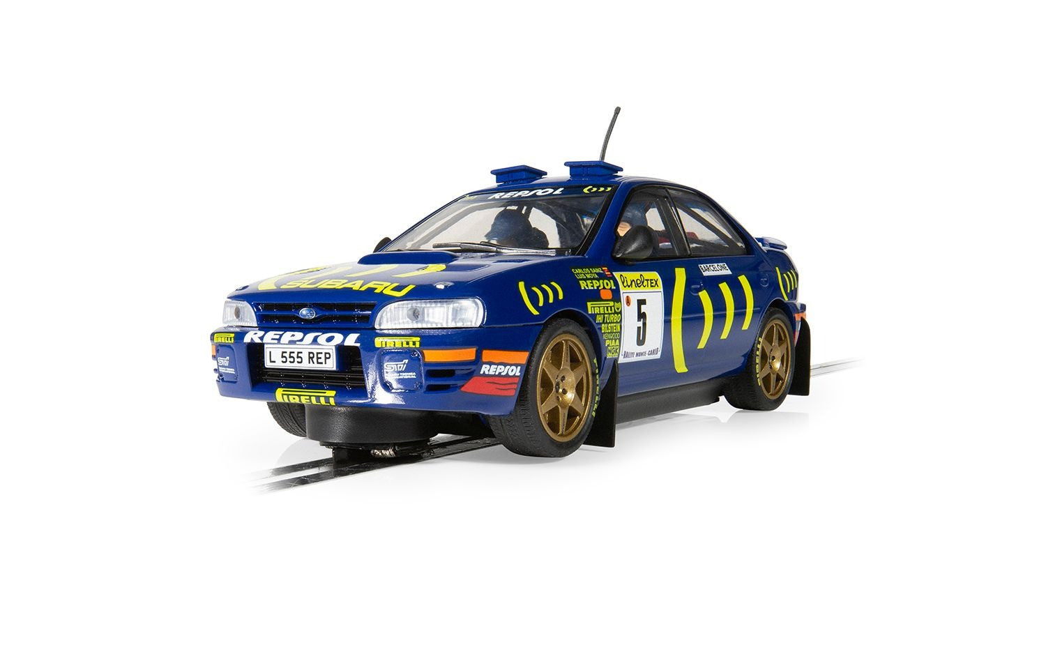 Scalextric C4555 Subaru Impreza WRX - 1995 Carlos Sainz - Breizh Modélisme.