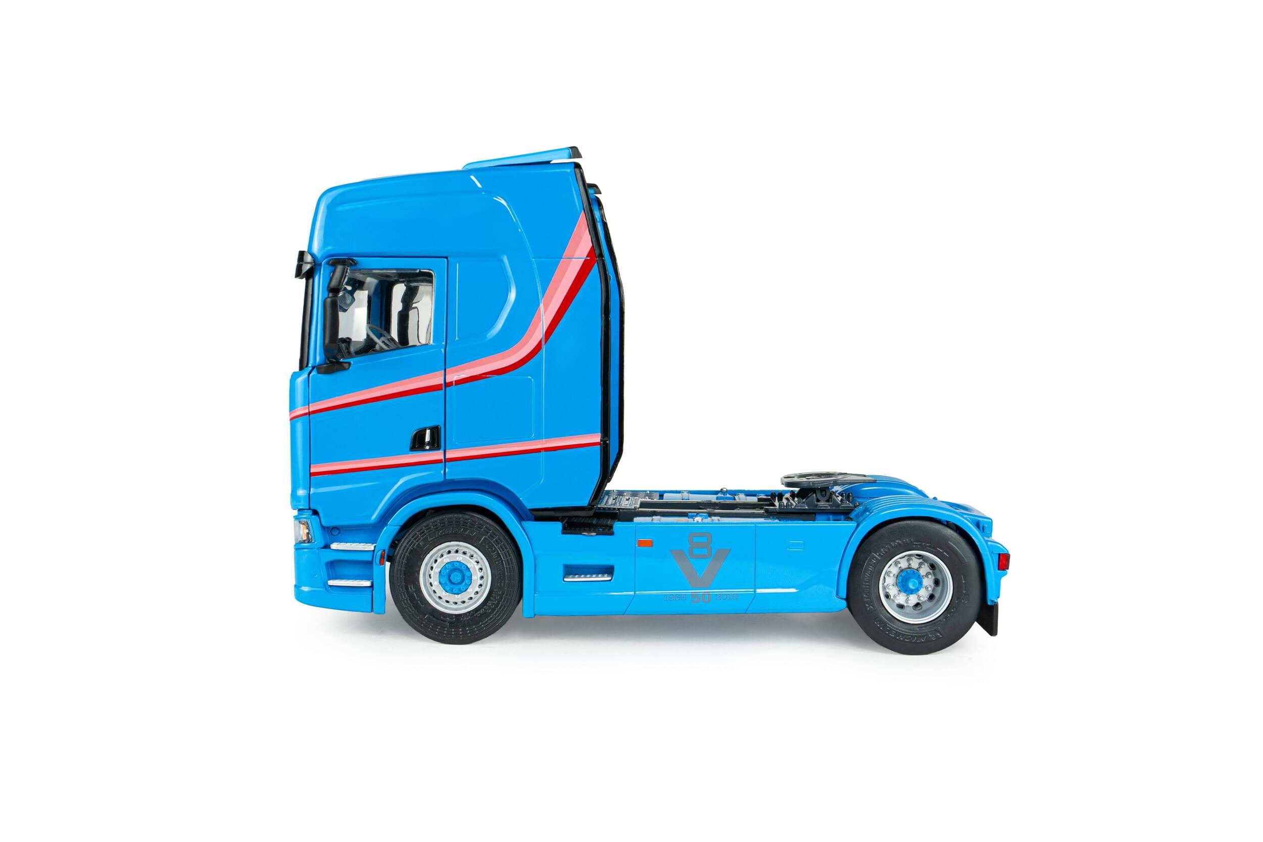 Solido S2400308 Voiture miniature collection 1/24 Scania 580S HighLine Bleu métallisé 2023 - Breizh Modélisme.