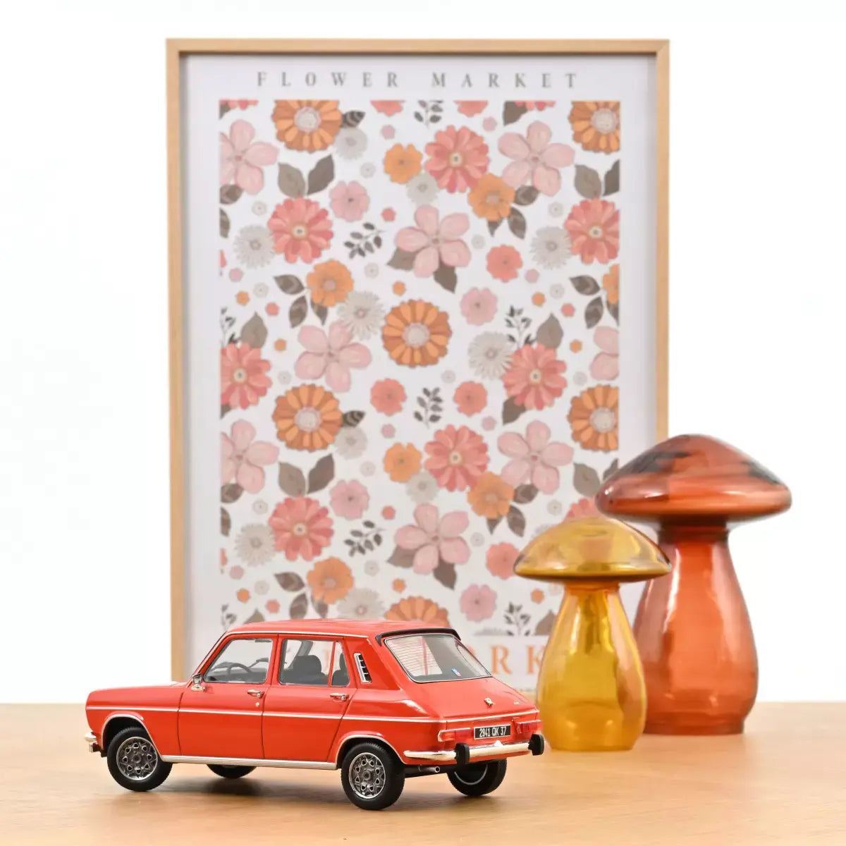 Voiture miniature collection 1/18 Simca 1100 TI 1974 Rouge Sumatra Norev 185755