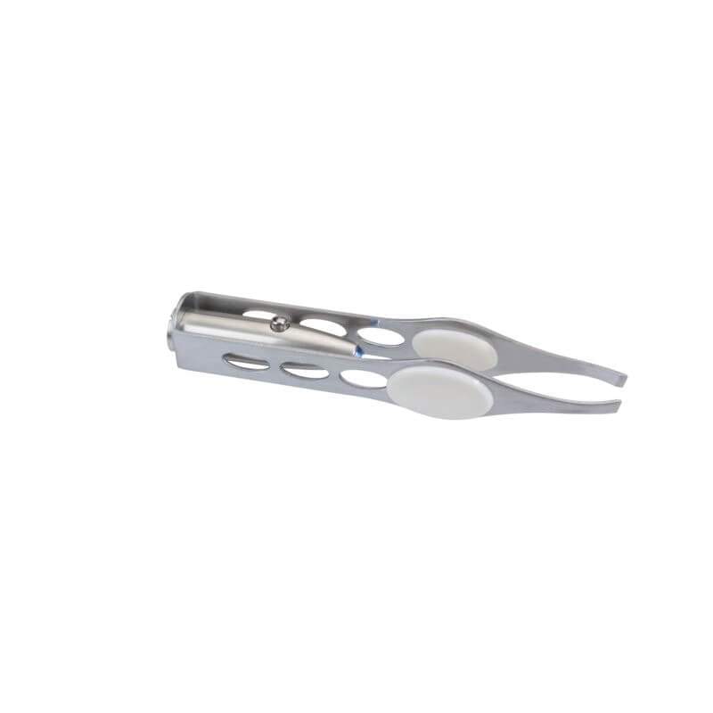 Pincettes de précision avec éclairage Led - PZ52 - Breizh Modélisme.