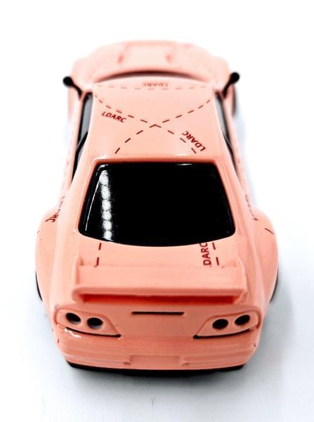 Pocket Racer Skyline rose avec télécommande 1/64 - PR-X3-pi