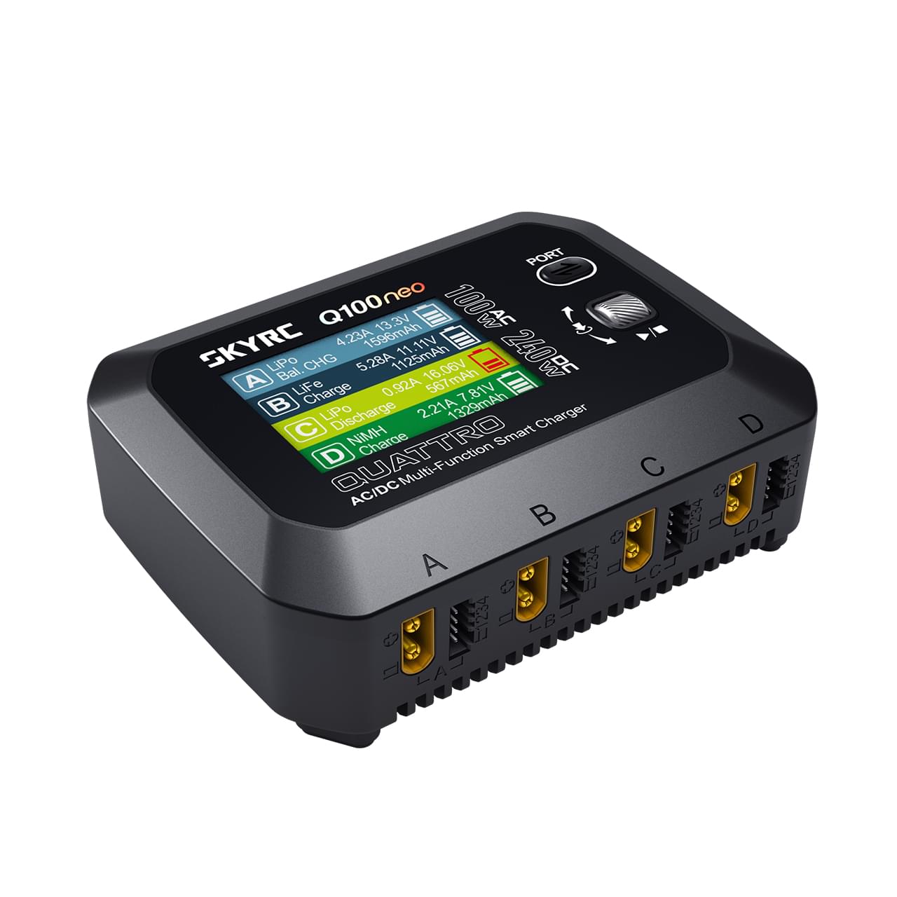 Chargeur SkyRC Q100 Neo LiPo 1-4s 6A 100W AC - 100223-01