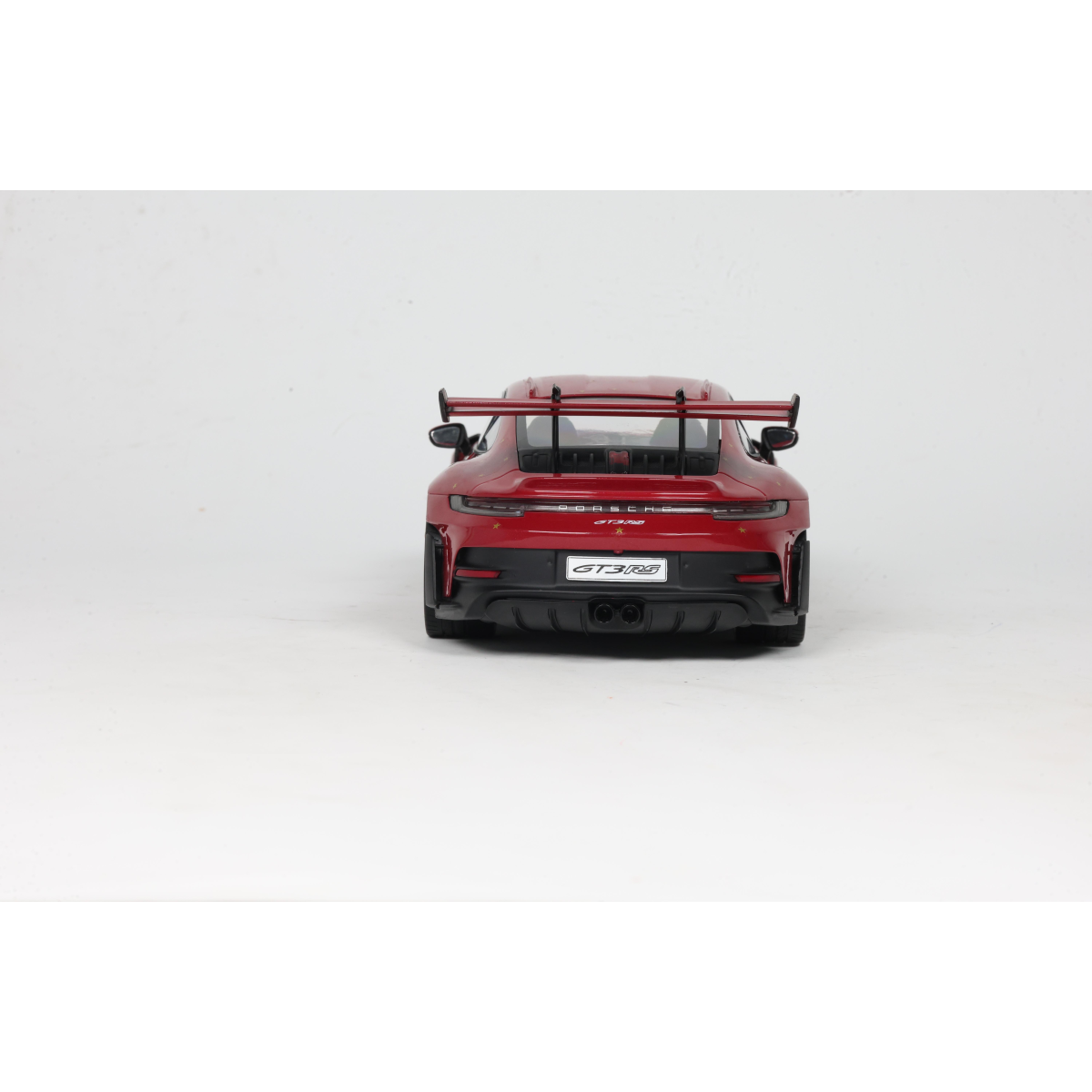 Solido S1812111B miniature collection 1/18 Porsche 911 (992) GT3 RS christmas 25 rouge 2026 - Breizh Modélisme.