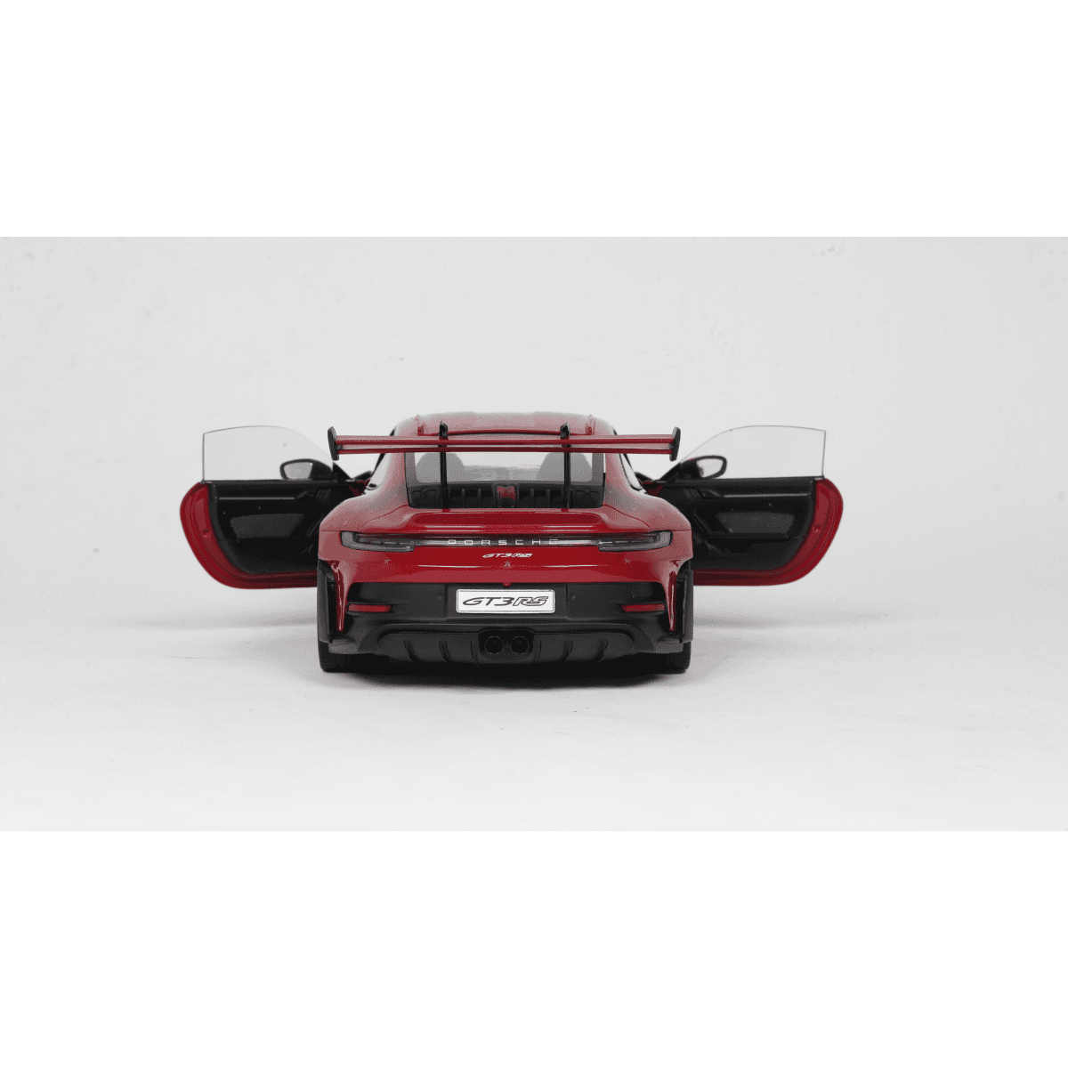 Solido S1812111B miniature collection 1/18 Porsche 911 (992) GT3 RS christmas 25 rouge 2026 - Breizh Modélisme.