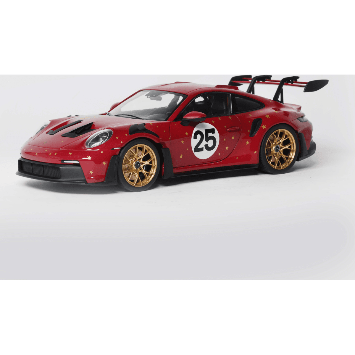 Solido S1812111B miniature collection 1/18 Porsche 911 (992) GT3 RS christmas 25 rouge 2026 - Breizh Modélisme.