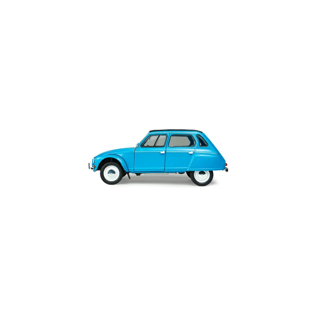 Solido S1800309 Voiture miniature collection 1/18 Citroen dyane 6 Bleu Lagune 1974