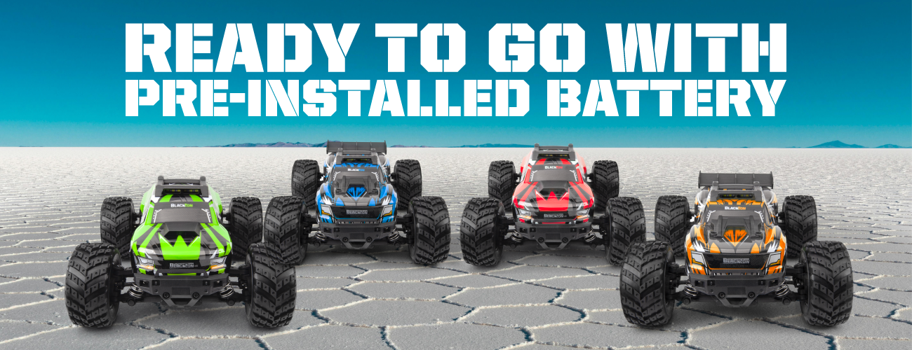 Truck télécommandé 4WD Blackzon Spryte ST Turbo 1/20 RTR orange