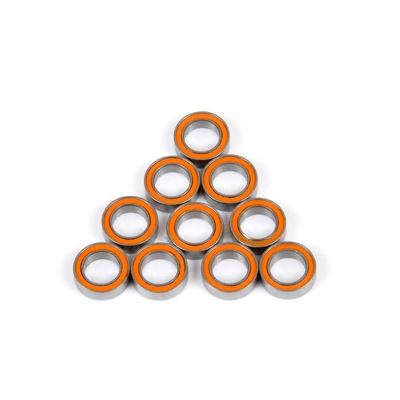 10 Roulements 5x8x2,5mm à billes T2M TR05/08RS - Breizh Modélisme.