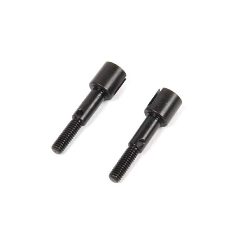 2 axes de roues Ar métal Pirate Puncher S - T2M T4948/15 - Breizh Modélisme.
