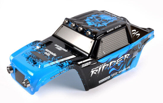 Carrosserie Pirate Ripper Bleue et noire - T2M T4946/51 (Vendu sans leds) - Breizh Modélisme.
