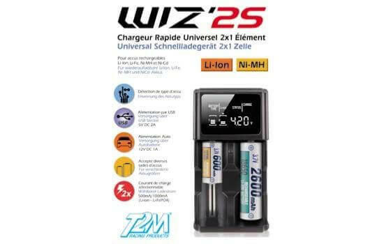 Chargeur rapide Wiz'2S - T2M T1247 - Breizh Modélisme.