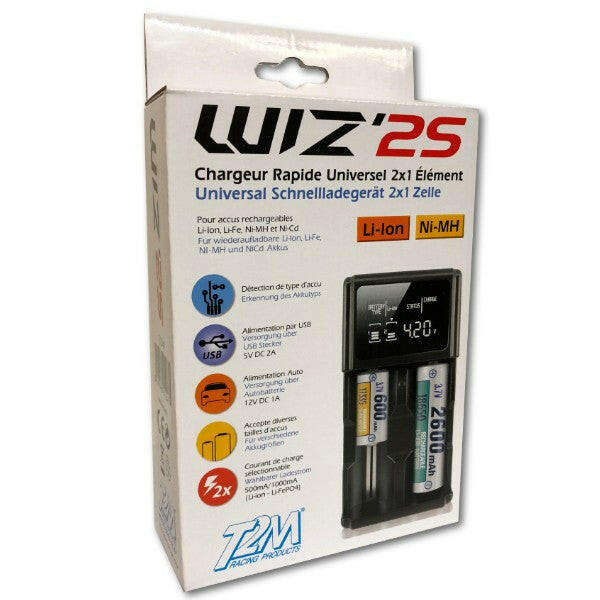 Chargeur rapide Wiz'2S - T2M T1247 - Breizh Modélisme.